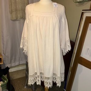 Free People Crocheted Tunic